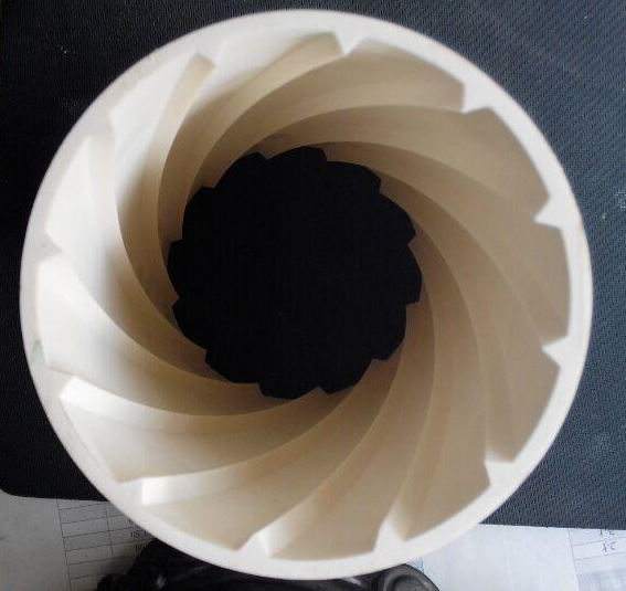 PVC實(shí)壁螺旋消音管 PVC實(shí)壁螺旋消音管