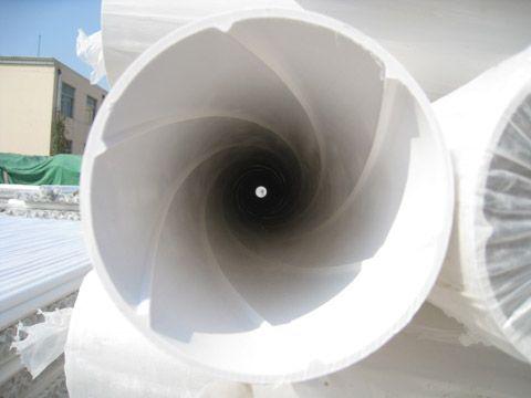 PVC實(shí)壁螺旋消音管 PVC實(shí)壁螺旋消音管