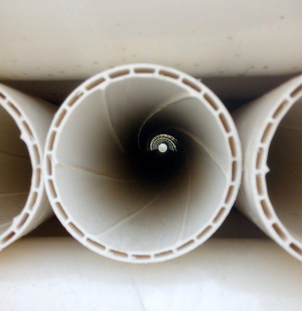 PVC中空螺旋消音管 PVC中空螺旋消音管